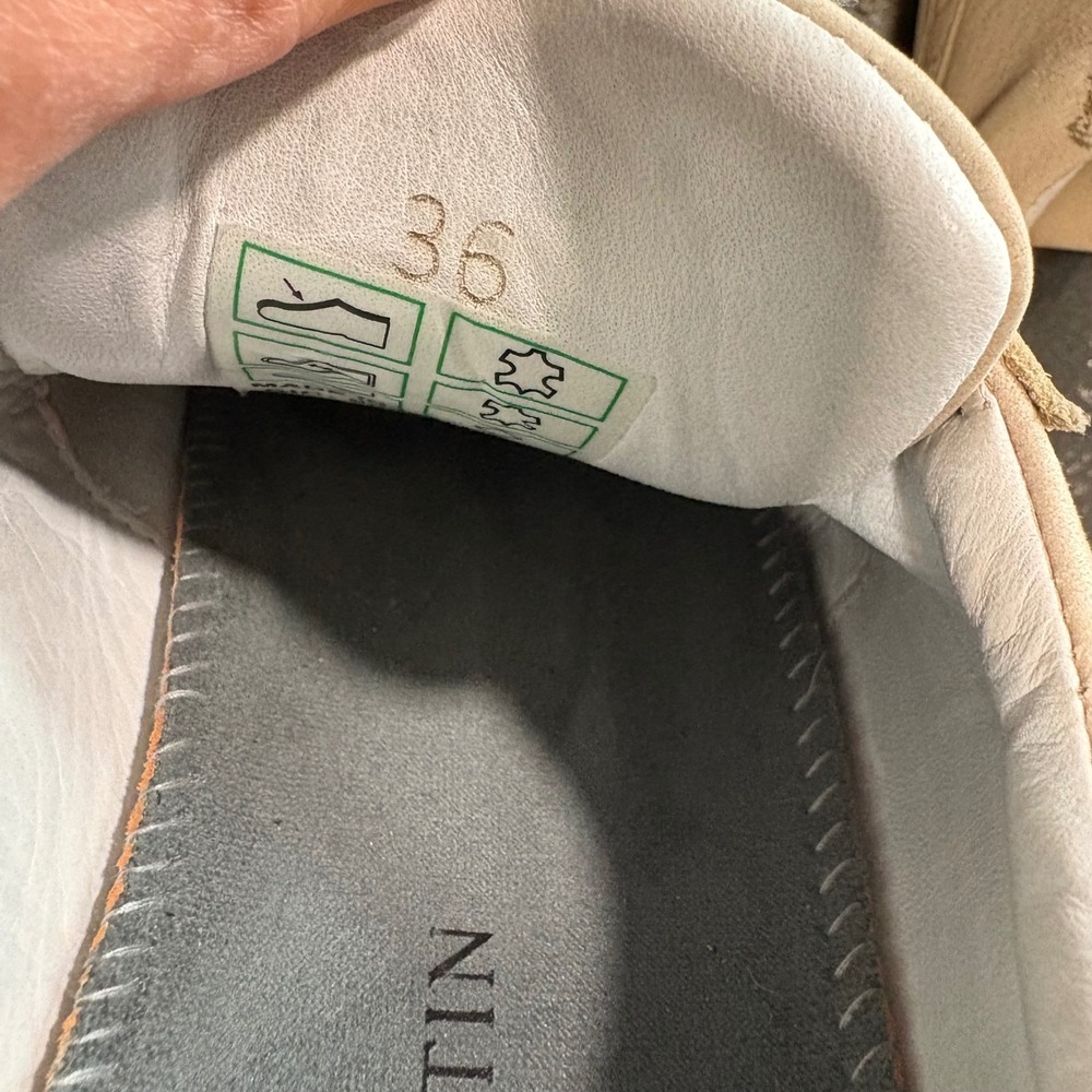 Sans matin Olympus Low Top Sneakers
Desert Sand Nubuck Leather tennis shoes 36 - Picture 8 of 8